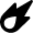 Natural Disaster Meteor Icon from Nova Solid Set