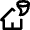 Natural Disaster Typhoon Storm House 1 Icon from Nova Line Set