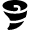 Natural Disaster Typhoon Strom Whirlwind Icon from Nova Solid Set
