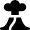 Temperature Volcano Eruption Icon from Nova Solid Set