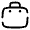 Suitcase Icon from Solar Broken Set