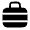 Suitcase Lines Icon from Solar Bold Set