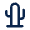 Cactus Line Icon from Mingcute Line Set
