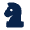 Chess Fill Icon from Mingcute Fill Set