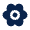 Flower 2 Fill Icon from Mingcute Fill Set