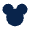 Mickeymouse Fill Icon from Mingcute Fill Set