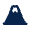 Mountain Fill Icon from Mingcute Fill Set