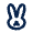 Rabbit Line Icon from Mingcute Line Set