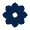 Sunflower Fill Icon from Mingcute Fill Set