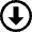 Button Circle Down 1 Icon from Nova Line Set