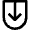 Button Circle Down 2 Icon from Nova Line Set
