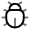 Bug Icon from Solar Line Duotone Set