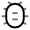 Bug Minimalistic Icon from Solar Line Duotone Set
