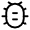 Bug Minimalistic Icon from Solar Linear Set
