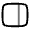 Sidebar Minimalistic Icon from Solar Line Duotone Set