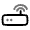 Wi Fi Router Minimalistic Icon from Solar Line Duotone Set