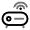 Wi Fi Router Round Icon from Solar Line Duotone Set