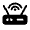 Wi Fi Router Icon from Solar Bold Set