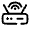 Wi Fi Router Icon from Solar Broken Set