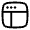 Window Frame Icon from Solar Linear Set
