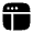 Window Frame Icon from Solar Bold Set