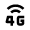 Smartphone Signal 4g 1 Icon from Nova Solid Set