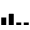 Smartphone Signal Bar Medium 1 Icon from Nova Solid Set