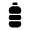 Non Alcohol Bottle Water Icon from Nova Solid Set