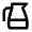 Non Alcohol Water Jar Icon from Nova Line Set