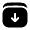 Archive Down Minimlistic Icon from Solar Bold Set