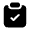 Clipboard Check Icon from Solar Bold Set