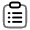 Clipboard List Icon from Solar Line Duotone Set
