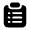 Clipboard List Icon from Solar Bold Set