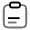 Clipboard Text Icon from Solar Line Duotone Set