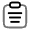 Clipboard Icon from Solar Line Duotone Set