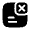 Notification Lines Remove Icon from Solar Bold Set