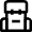 Object Backpack Icon from Nova Line Set