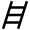 Object Ladder Icon from Nova Line Set