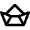 Object Origami Boat Icon from Nova Line Set