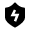 Object Shield Thunder Icon from Nova Solid Set