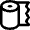 Object Toilet Paper Icon from Nova Line Set