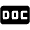 File Doc 1 Icon from Nova Solid Set