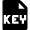 File Key Icon from Nova Solid Set