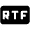 File Rtf 1 Icon from Nova Solid Set