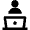 Office Working Area Icon from Nova Line Set