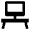 Office Working Table Icon from Nova Solid Set