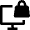Online Shopping Bag Personal Computer Icon from Nova Line Set