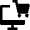 Online Shopping Personal Computer Icon from Nova Solid Set
