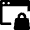 Online Shopping Web Bag Icon from Nova Line Set
