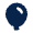 Balloon 2 Fill Icon from Mingcute Fill Set